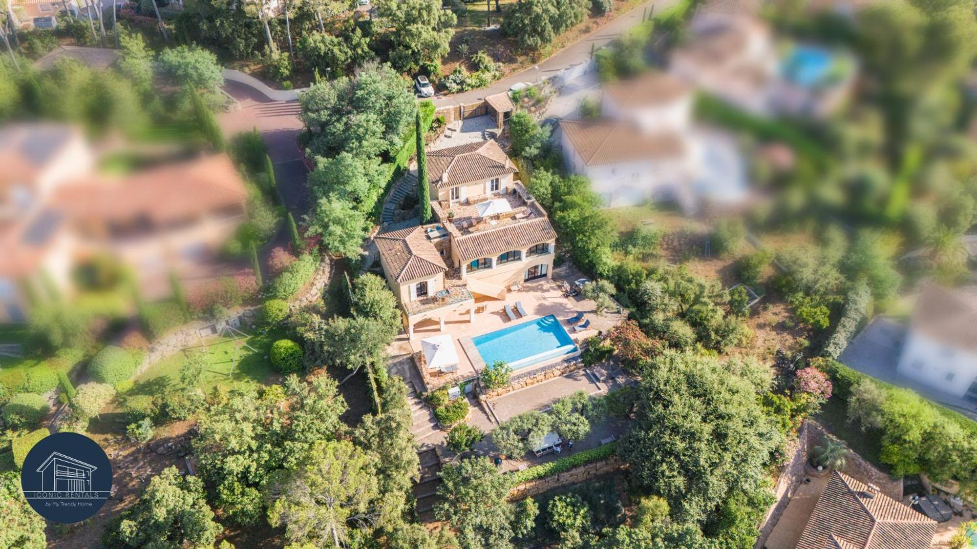 Villa familiale avec vue imprenable Saint-Raphaël Extérieur photo