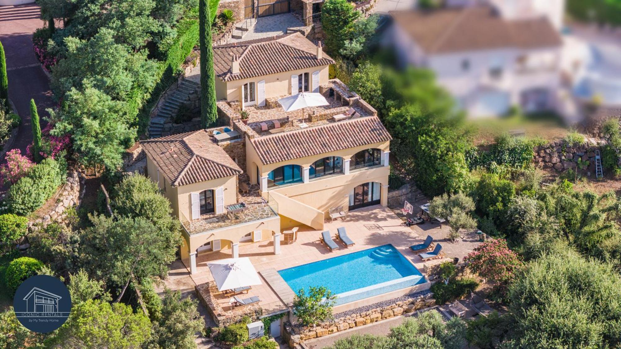 Villa familiale avec vue imprenable Saint-Raphaël Extérieur photo