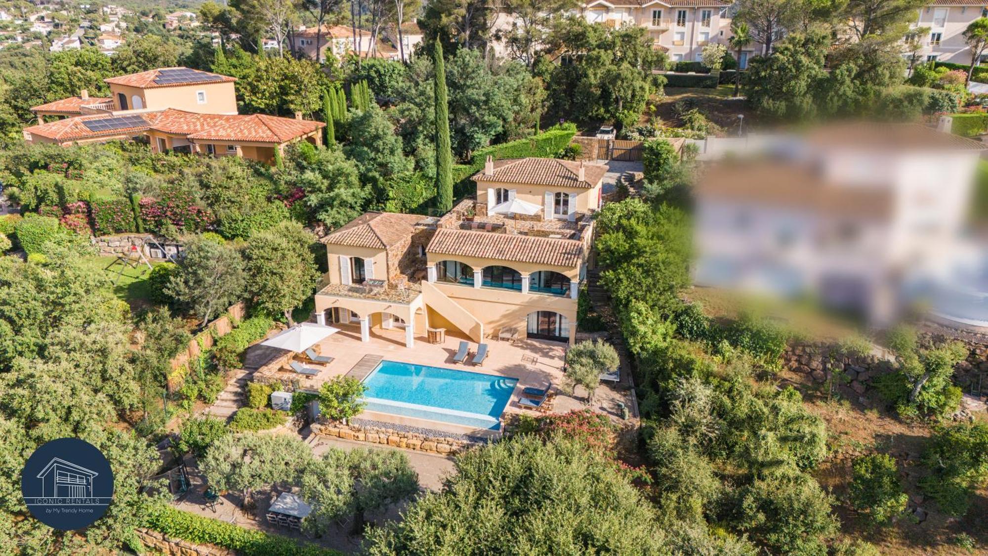 Villa familiale avec vue imprenable Saint-Raphaël Extérieur photo