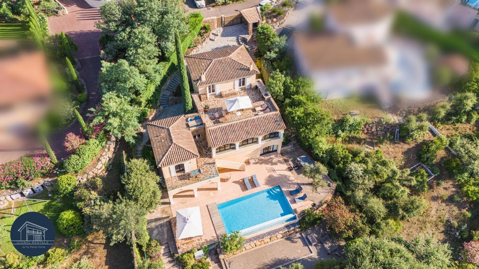 Villa familiale avec vue imprenable Saint-Raphaël Extérieur photo