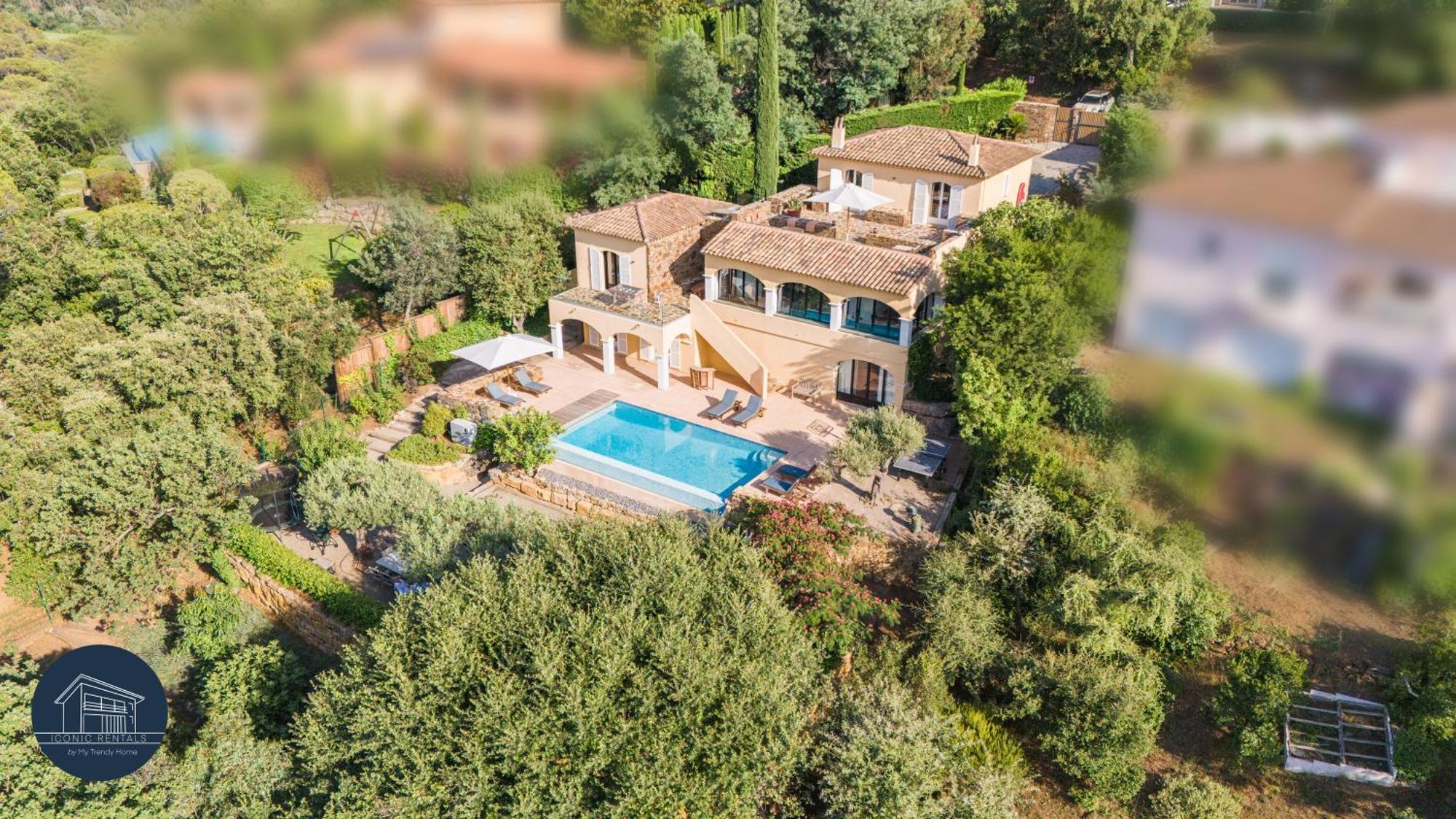 Villa familiale avec vue imprenable Saint-Raphaël Extérieur photo
