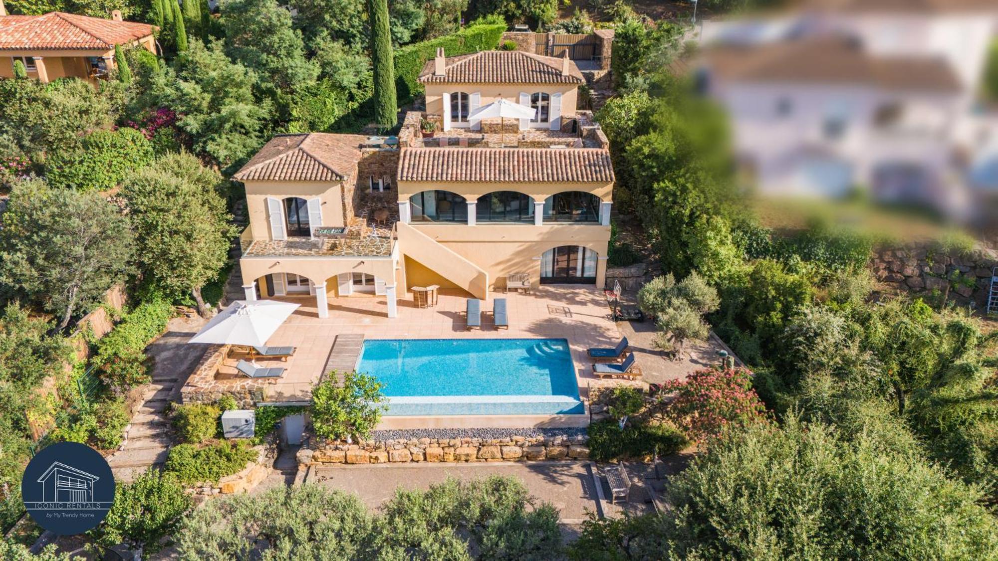 Villa familiale avec vue imprenable Saint-Raphaël Extérieur photo
